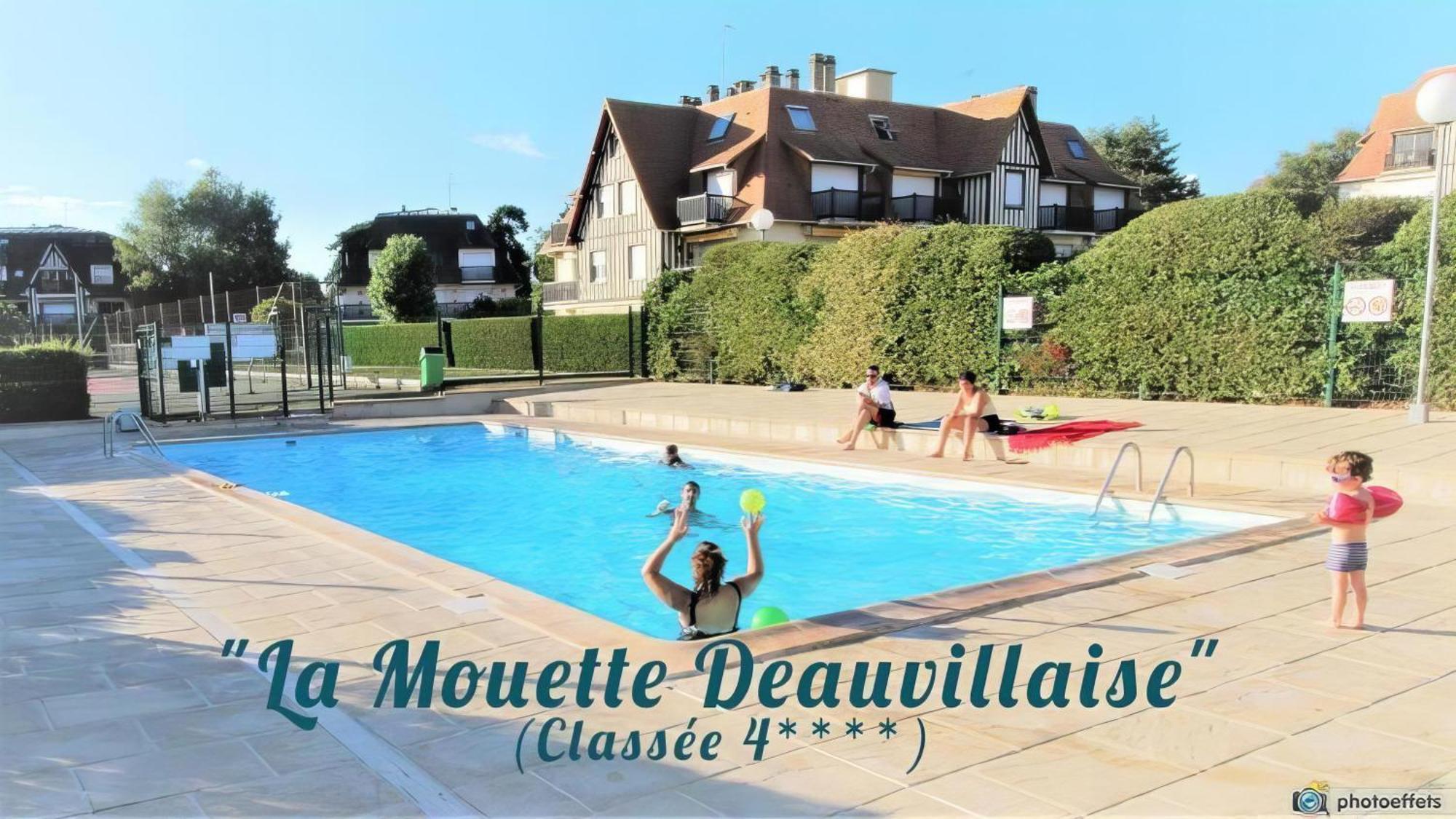 Cadre Exceptionnel: Duplex Classe 4**** Tennis, Piscine, Parking, Linge Inclus, Wifi, Materiel Bebe, Proximite Centre Deauville Kültér fotó